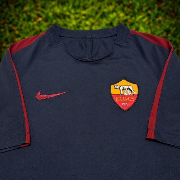 AS Roma Nike 2016/17 Training Football Soccer Shirt Jersey Men’s Sz M (No Tag) - Picture 3 of 7